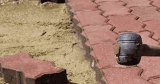 Укладка плитки на песок в Ухте в октябре