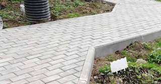 Профессиональная укладка брусчатки в Ухте в октябре