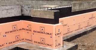 Утепление мелкозаглубленного фундамента в Ухте в октябре