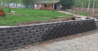 Установка подпорной стенки в Ухте: качество и цена от 2784 руб.